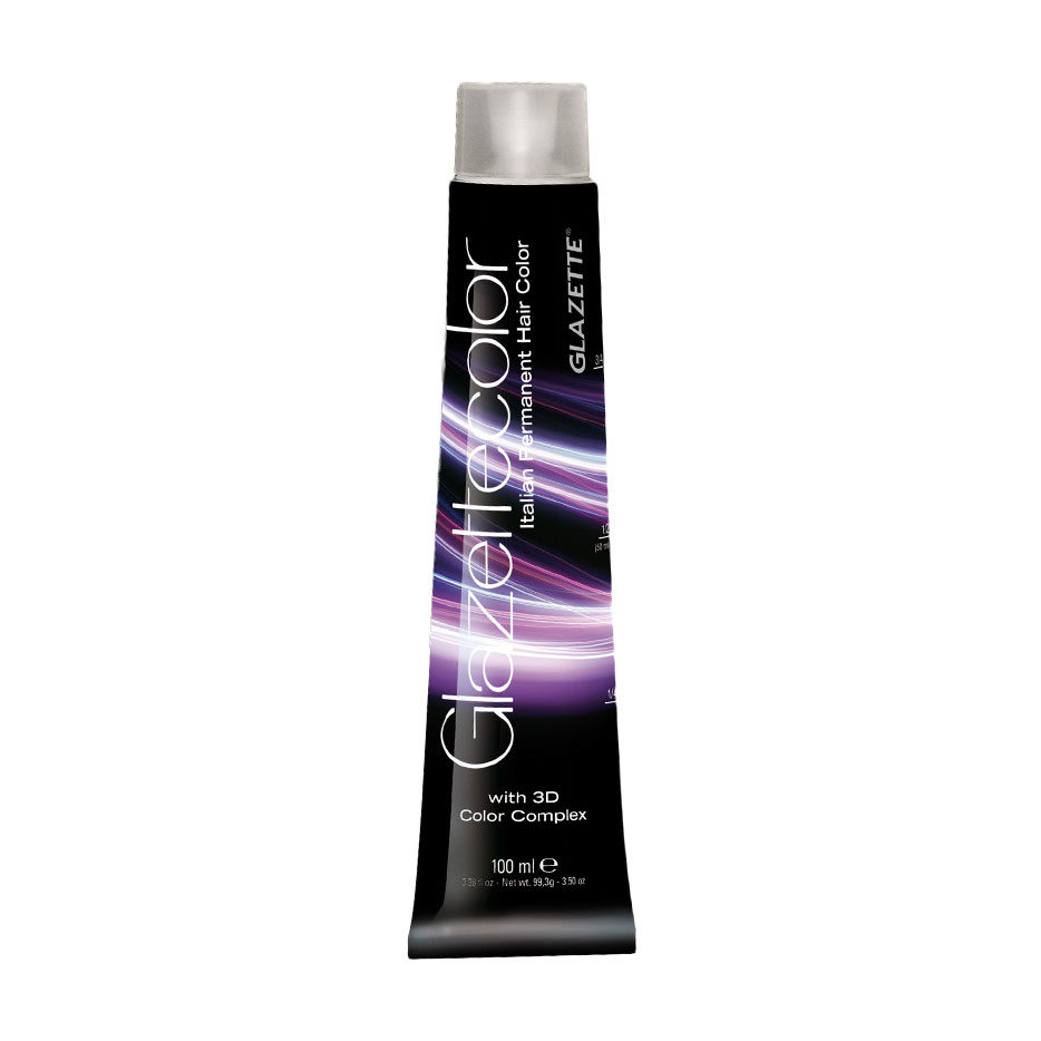 Перманентна фарба-догляд для волосся Itely Hairfashion Glazette Color 6RU Ruby Red Dark Blonde, 100 мл